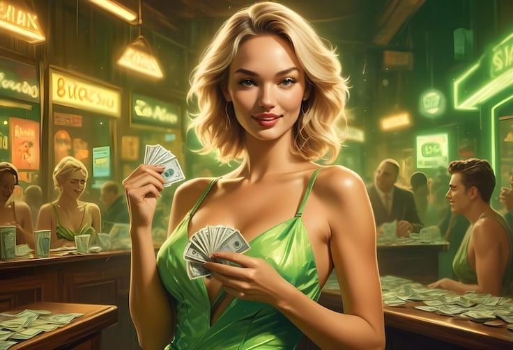 Tampilan panduan bet188 bernuansa neon